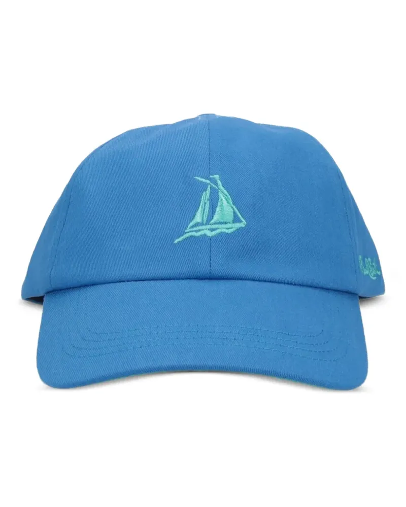 Paul Smith embroidered baseball cap - Blau Blau