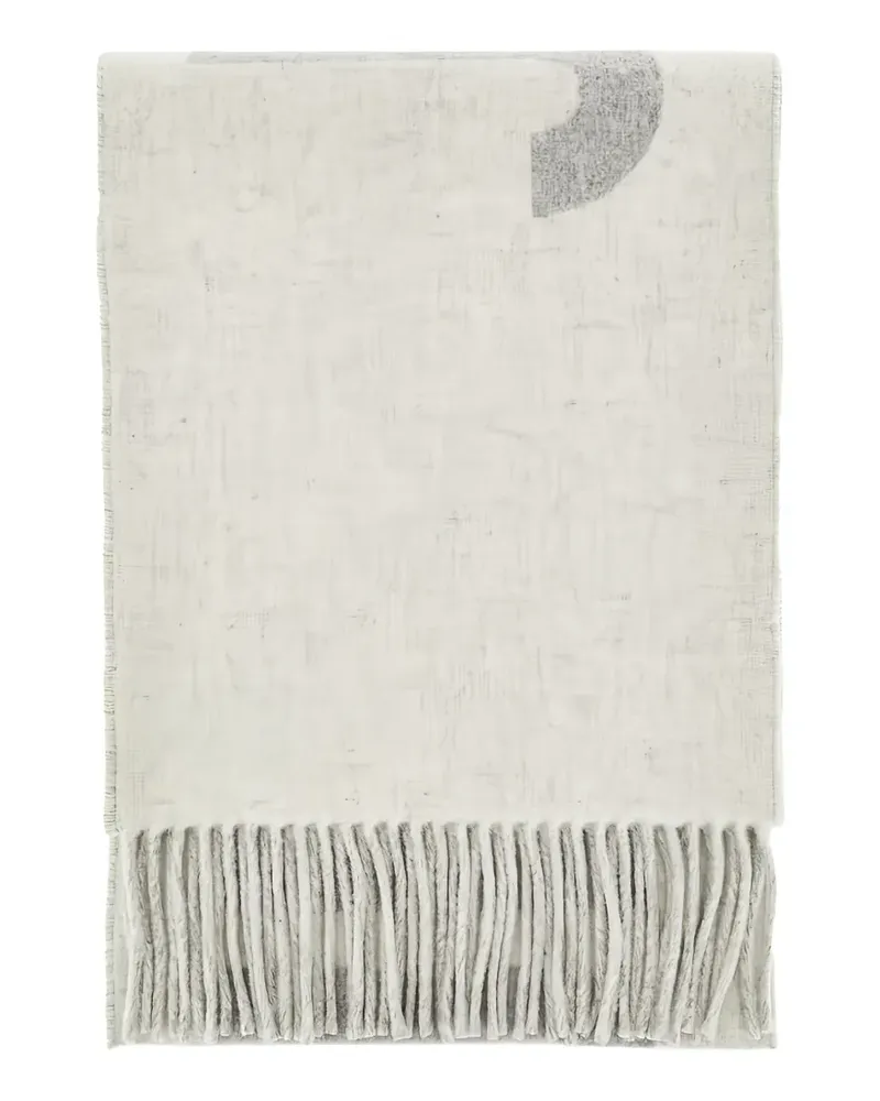 Jacquemus fringed scarf - Nude Nude