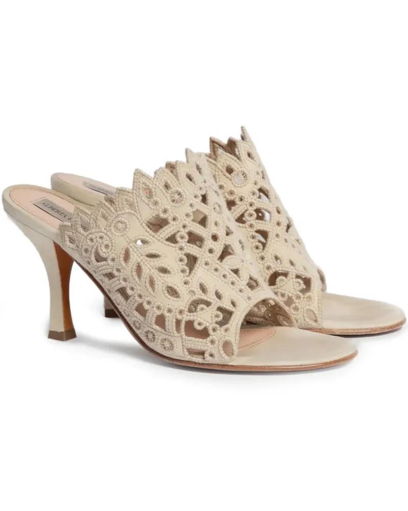 Alberta Ferretti Sandalen mit Cut-Outs - Nude Nude
