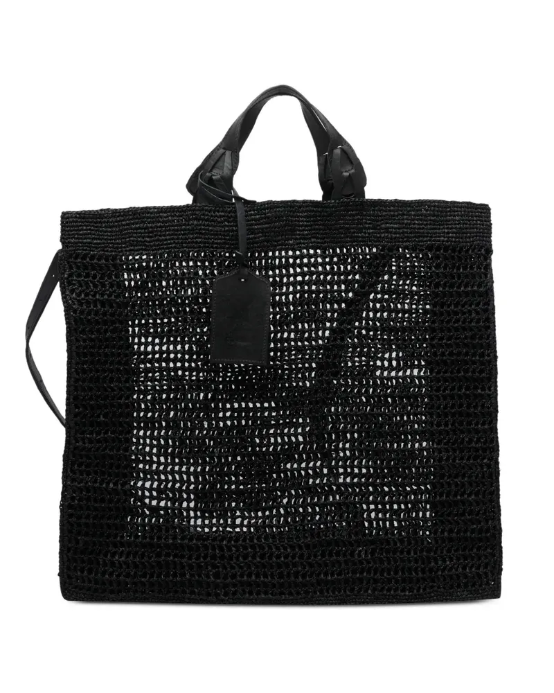 IBELIV Ocean magnetic-closure cross-body bag - Schwarz Schwarz