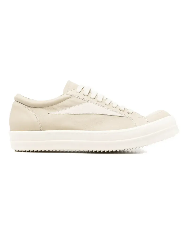 Rick Owens Sneakers mit Kontrasteinsatz - Nude Nude