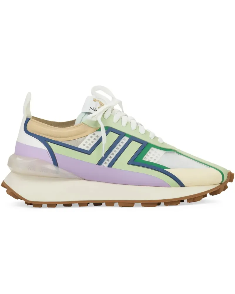 Lanvin Bumpr "Beurre/Menthe" Sneakers - Grün Grün