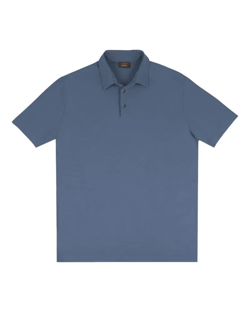 Slowear buttoned polo shirt - Blau Blau