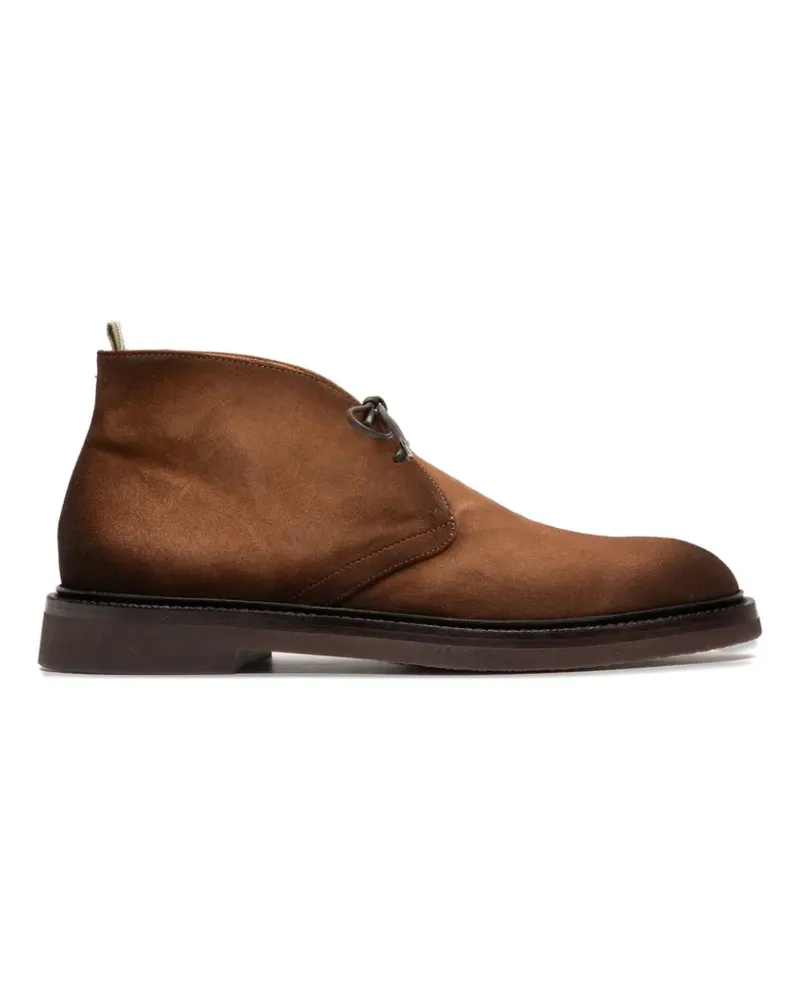 Officine Creative Italia DUDE FLEXI 004 Schnürstiefel - Braun Braun