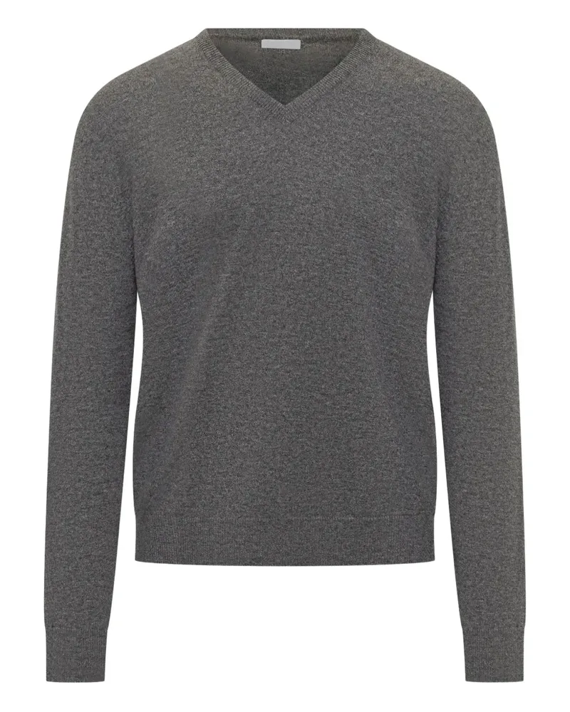 Malo Pullover mit V-Ausschnitt - Grau Grau