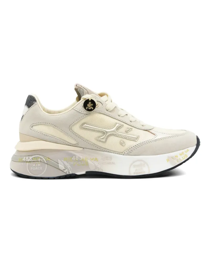 Premiata Moerun 7304 round-toe sneakers - Nude Nude