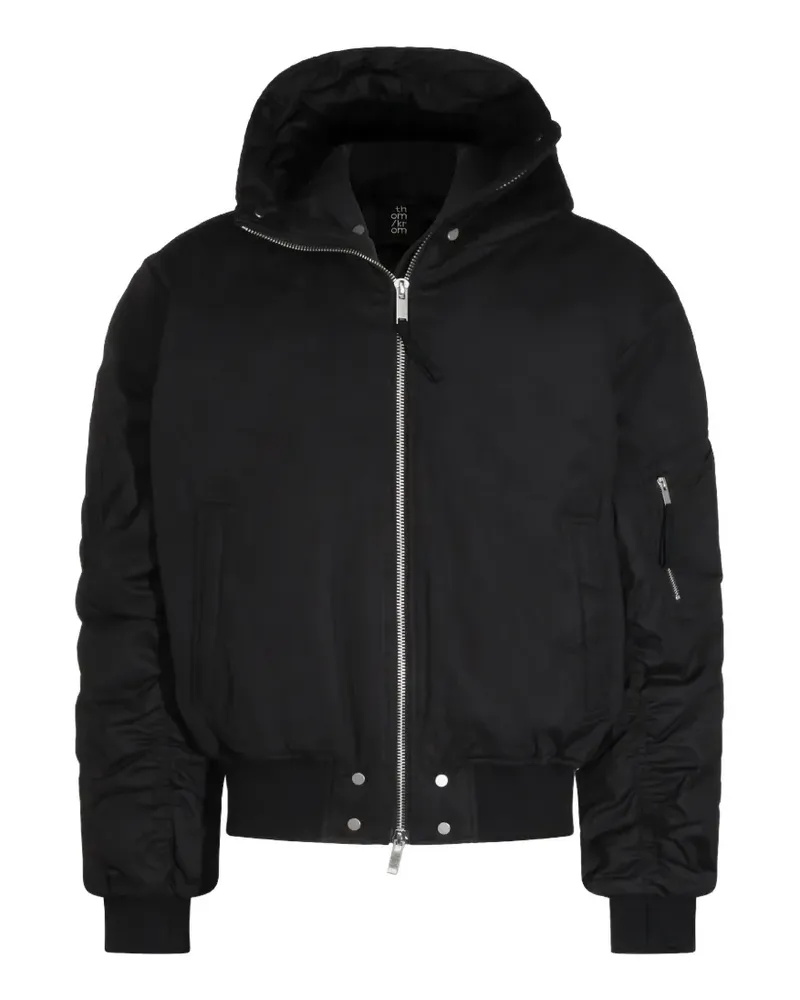 THOM KROM Jacke mit gerafften Ärmeln - Schwarz Schwarz
