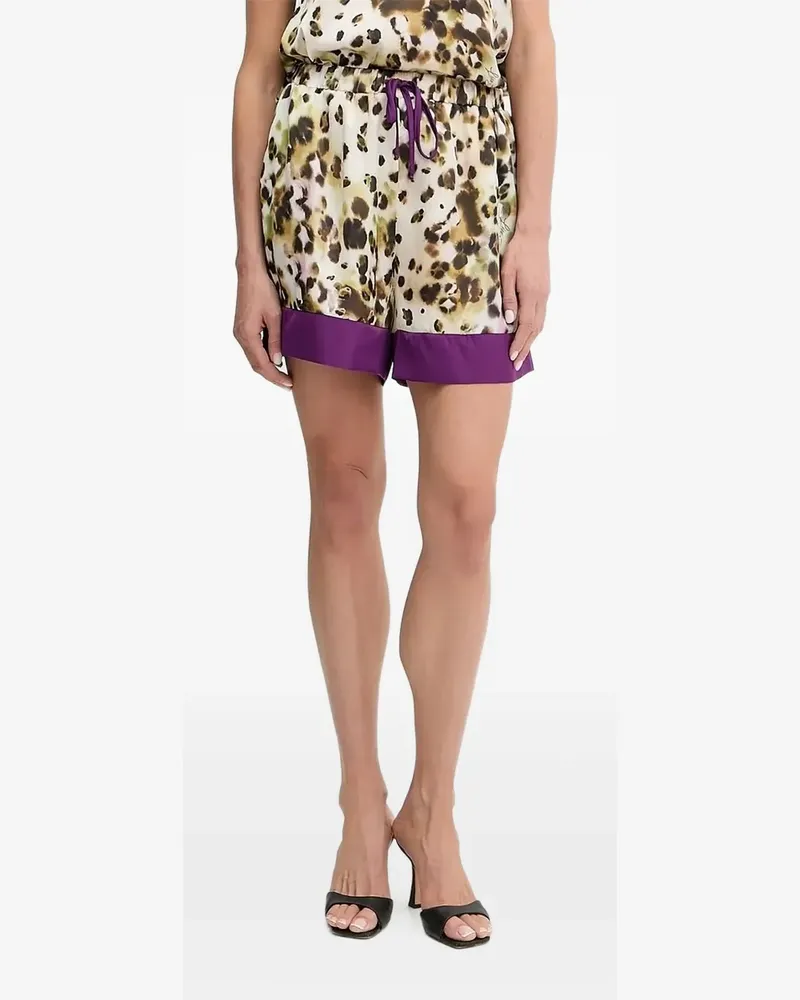 Liu Jo Shorts mit Tiere-Print - Nude Nude