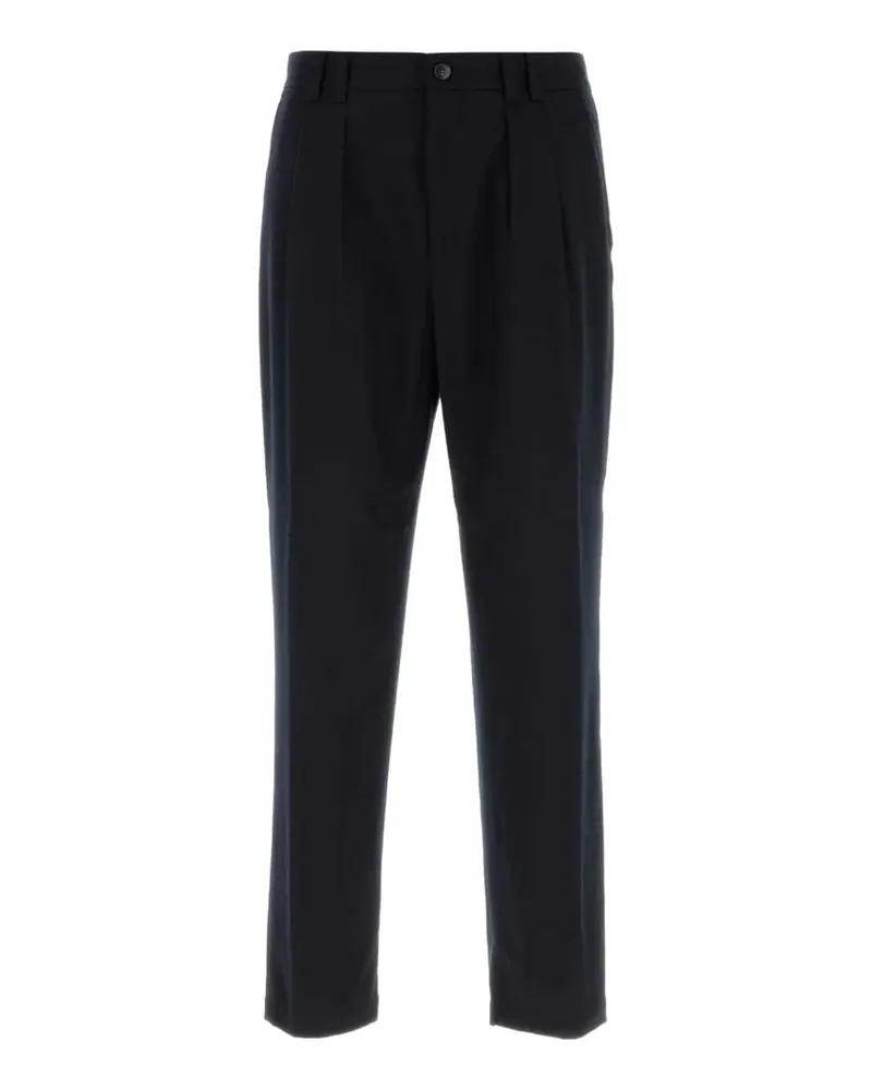 Canali pleated wool trousers - Blau Blau
