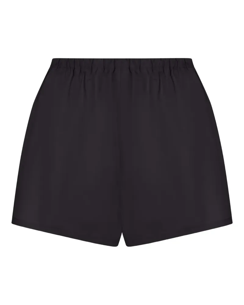 Prada Shorts mit Knöpfen - Schwarz Schwarz