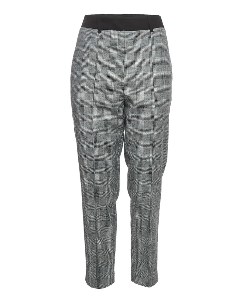 AllSaints Karierte Bea Hose - Grau Grau