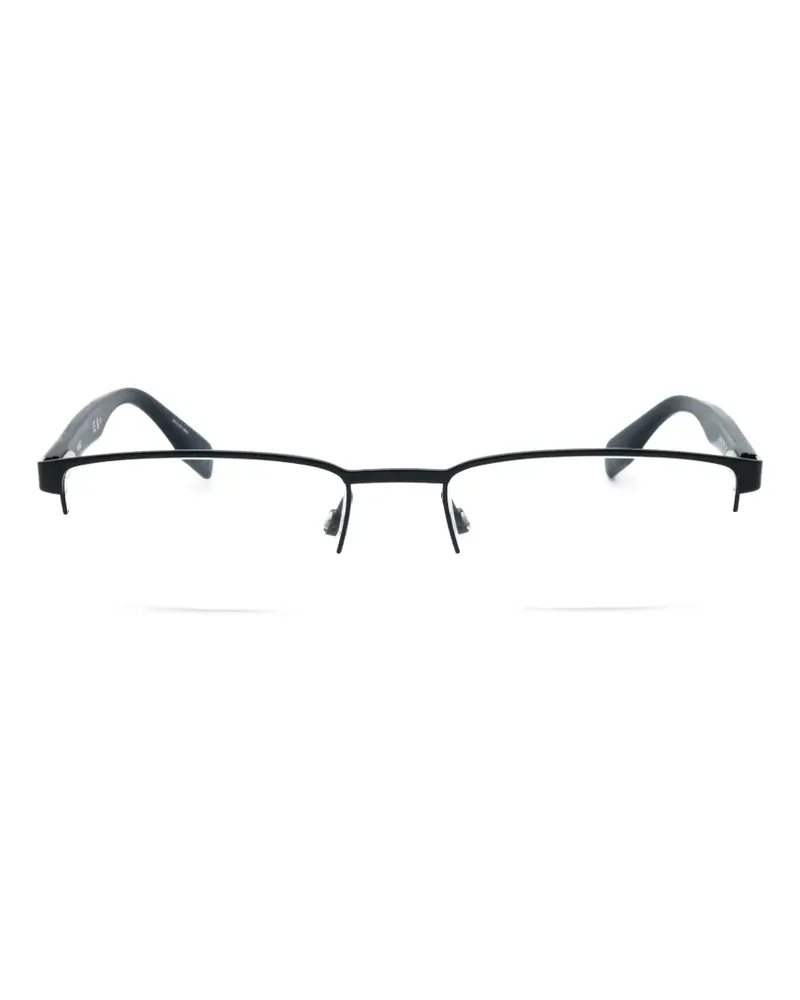 HUGO BOSS Brille mit eckigem Gestell - Blau Blau