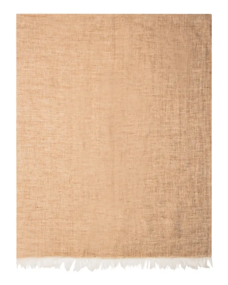 Max Mara Schal aus Leinen - Nude Nude