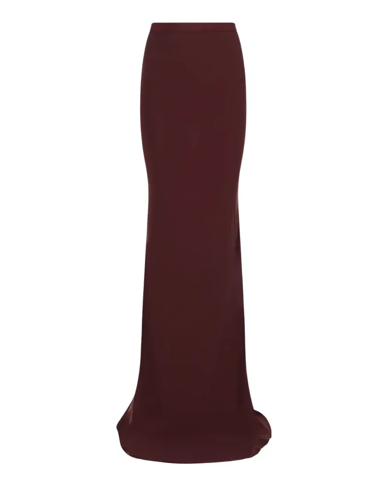 Rick Owens Lilies Slip high-waisted floor-length maxi skirt - Rot Rot