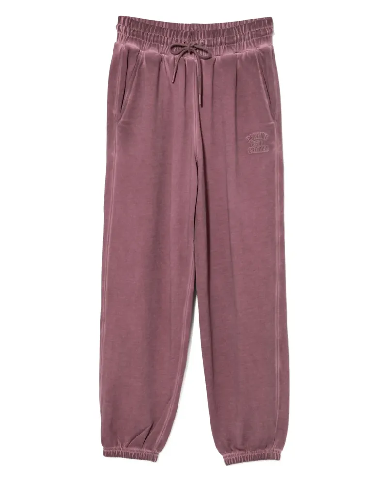 Izzue Jogginghose mit Logo-Stickerei - Rosa Rosa