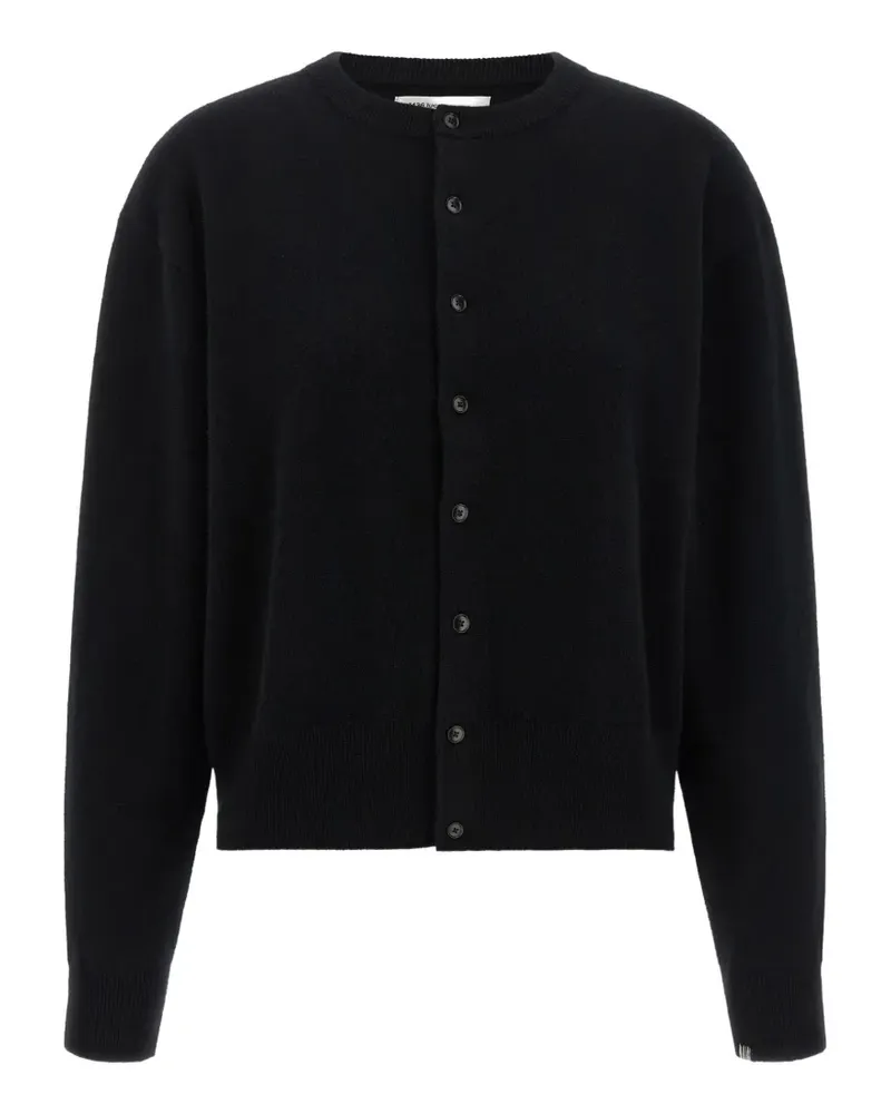 extreme cashmere n°436 Luce Cardigan mit Knöpfen - Schwarz Schwarz