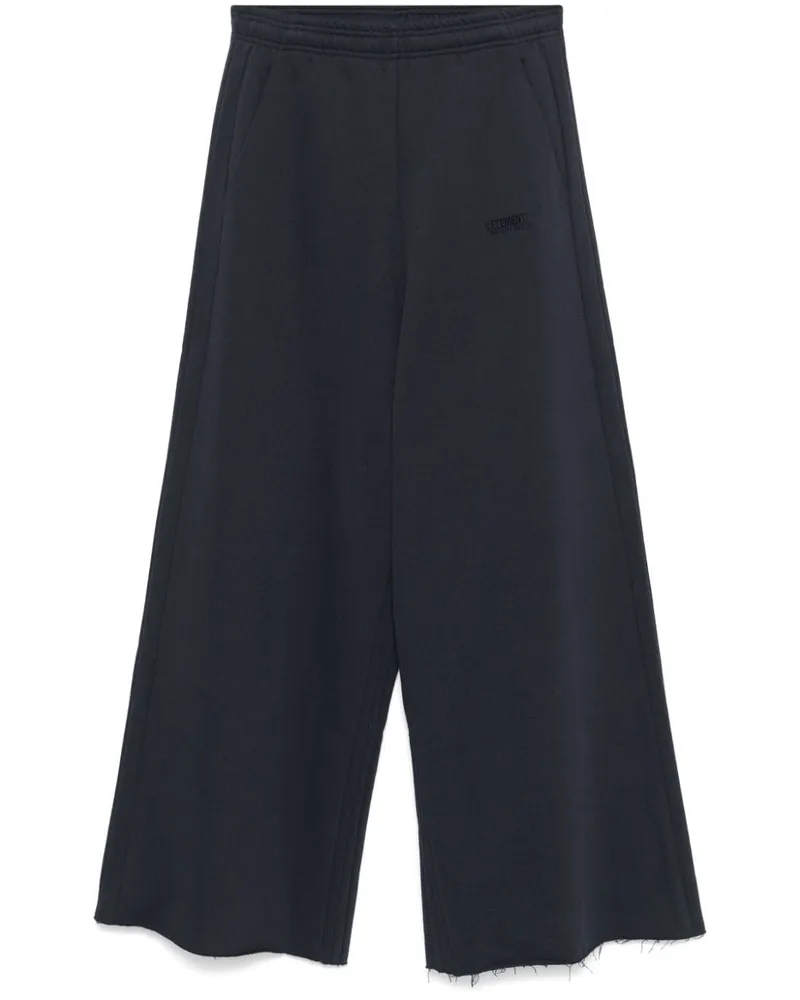 VETEMENTS Jogginghose mit weitem Bein - Blau Blau
