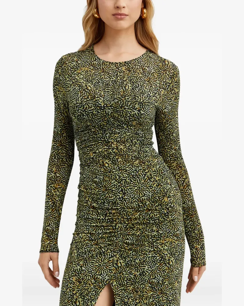 Isabel Marant Geraffte Bluse - Schwarz Schwarz