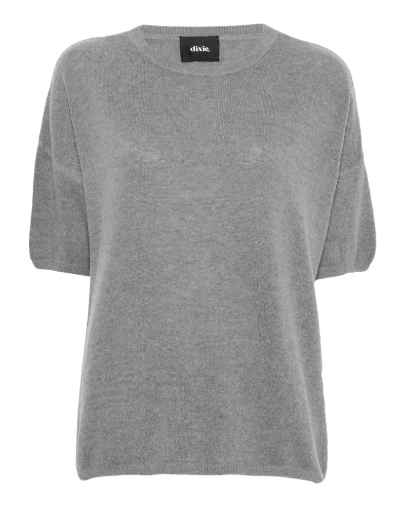 Dixie short-sleeve sweater - Grau Grau