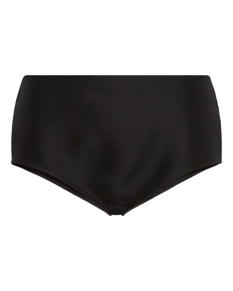 Dsquared2 Kurze High-Waist-Shorts - Schwarz Schwarz