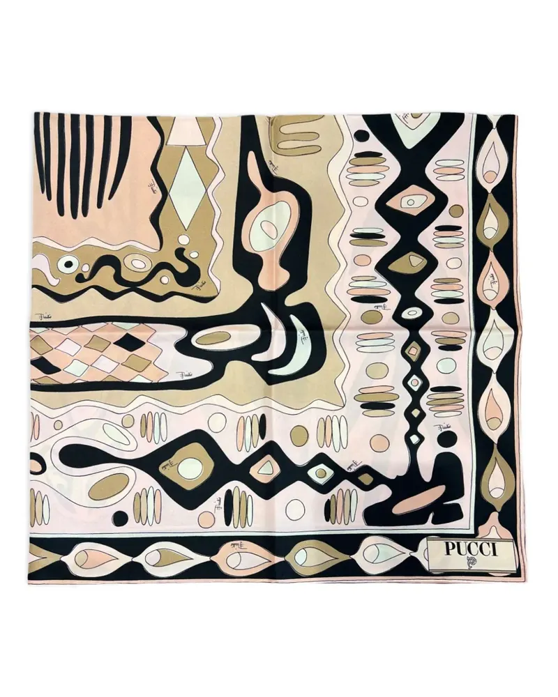 Emilio Pucci printed scarf - Rosa Rosa