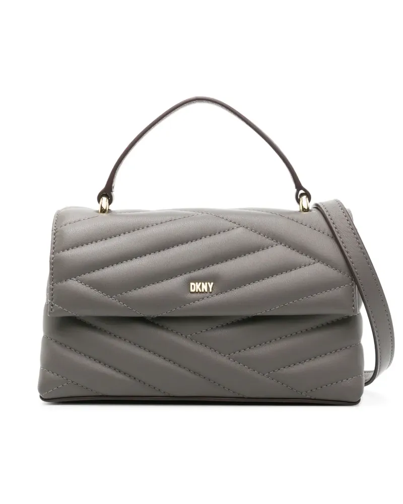 DKNY Gesteppte Sara Handtasche - Grau Grau
