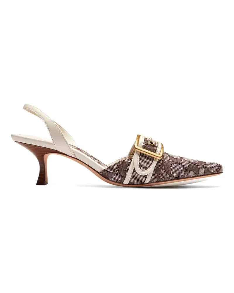 Coach Margot buckle-detail sandals - Braun Braun