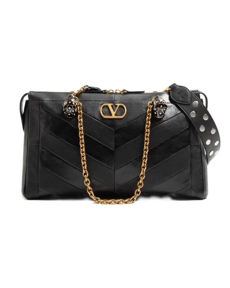 Valentino Garavani Panthea Schultertasche - Schwarz Schwarz