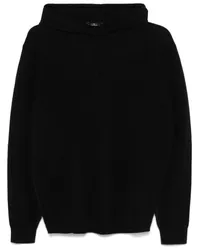 7 for all mankind Hoodie aus Kaschmir Schwarz