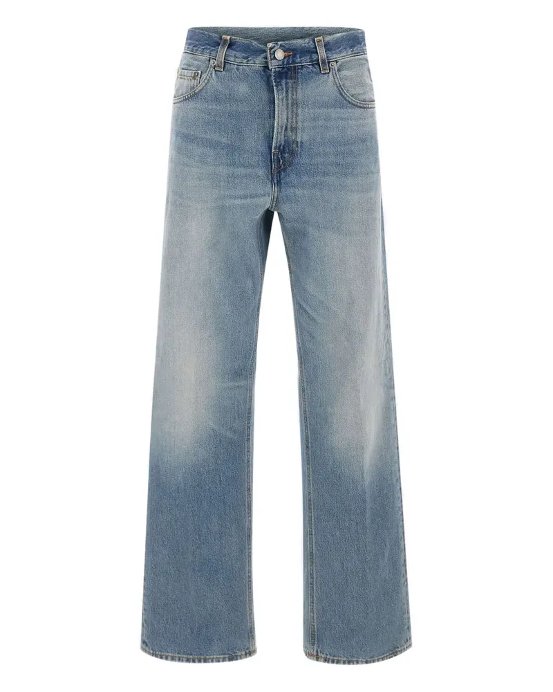 Haikure Five-Pocket-Jeans mit Logo-Patch - Blau Blau