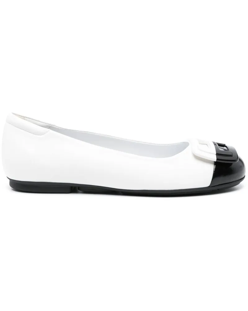 Hogan H661 Ballerinas - Weiß Weiß