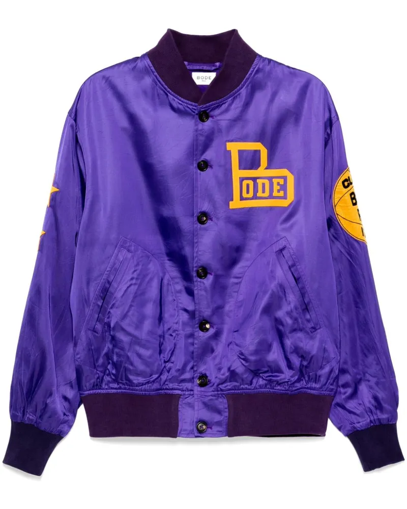 BODE Athlete's Rally Jacke - Violett Violett