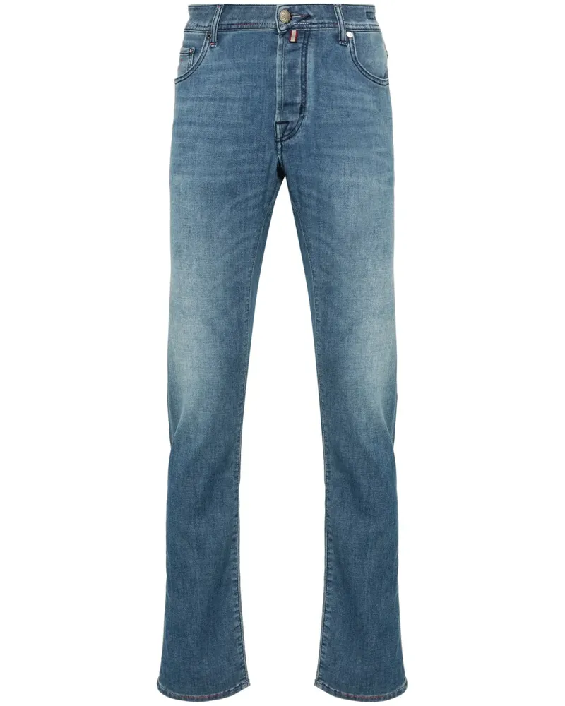 Jacob Cohën Nick Slim-Fit-Jeans - Blau Blau