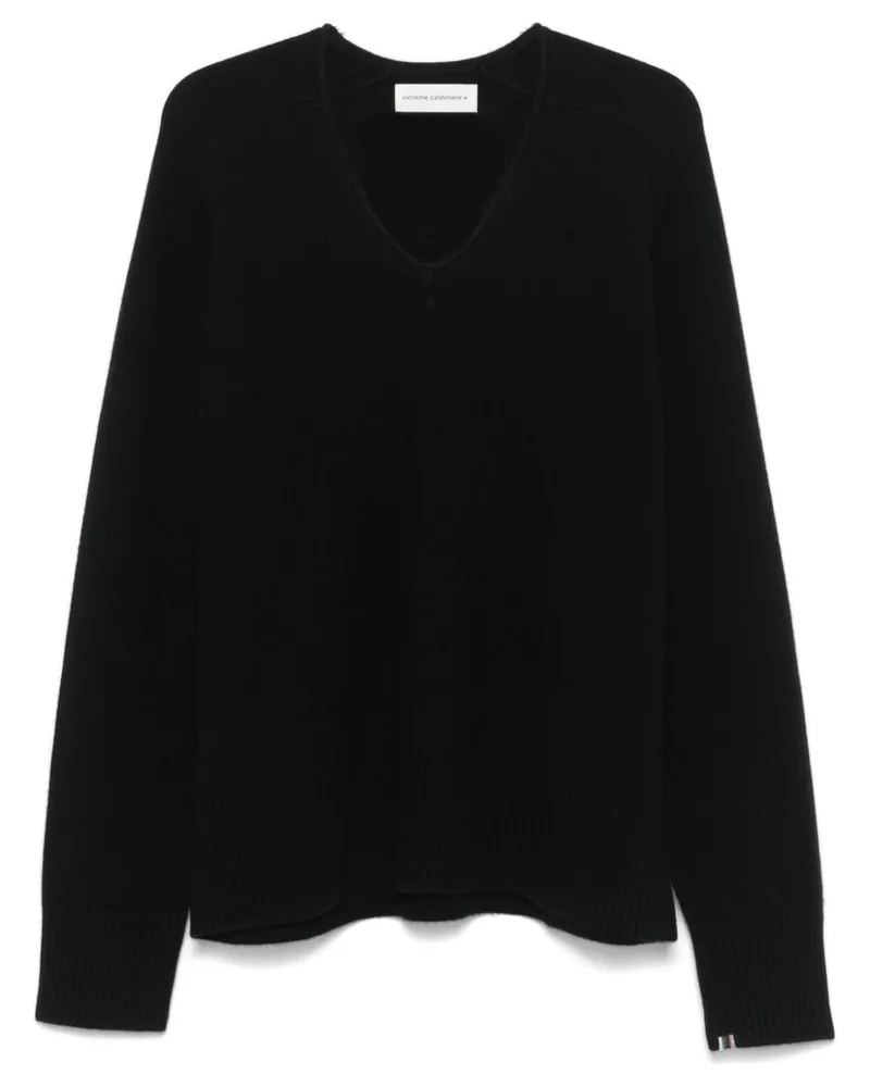 extreme cashmere Nº375 Patti Pullover - Schwarz Schwarz