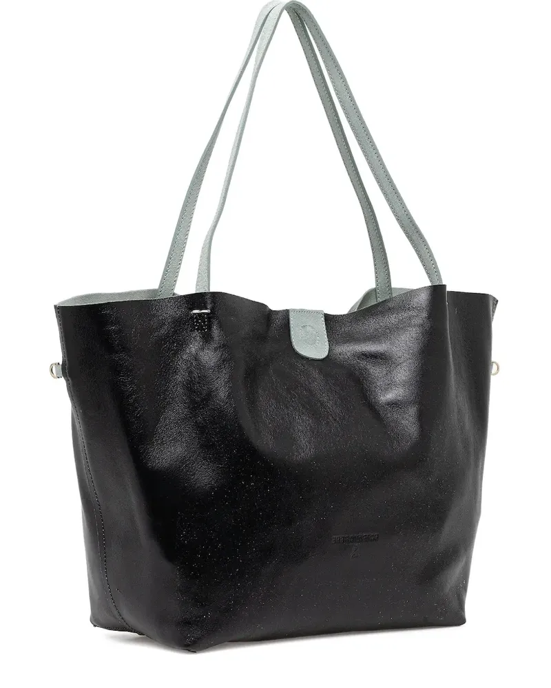 Patrizia Pepe Wendbarer Tote Bag mit Henkel - Grün Grün