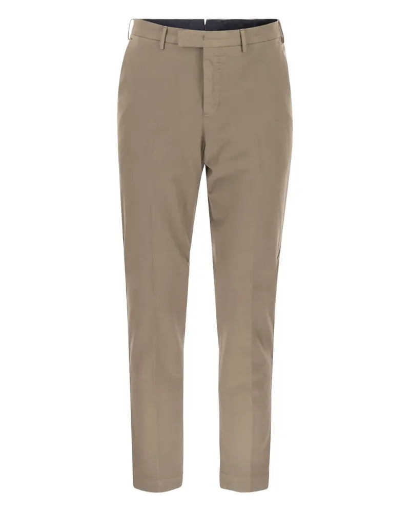 PT TORINO Hose mit Gürtelschlaufen - Braun Braun