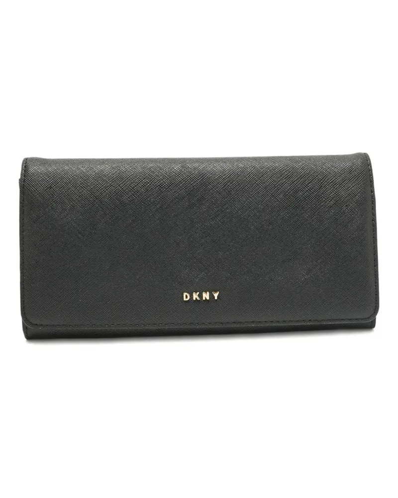 DKNY Continental flap black wallet - Schwarz Schwarz