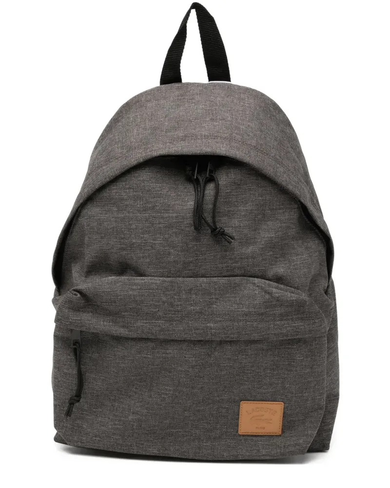 Lacoste Croc Rucksack - Grau Grau