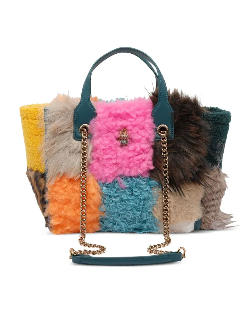 Kurt Geiger Hoxton Tote Bag aus Faux Fur - Nude Nude
