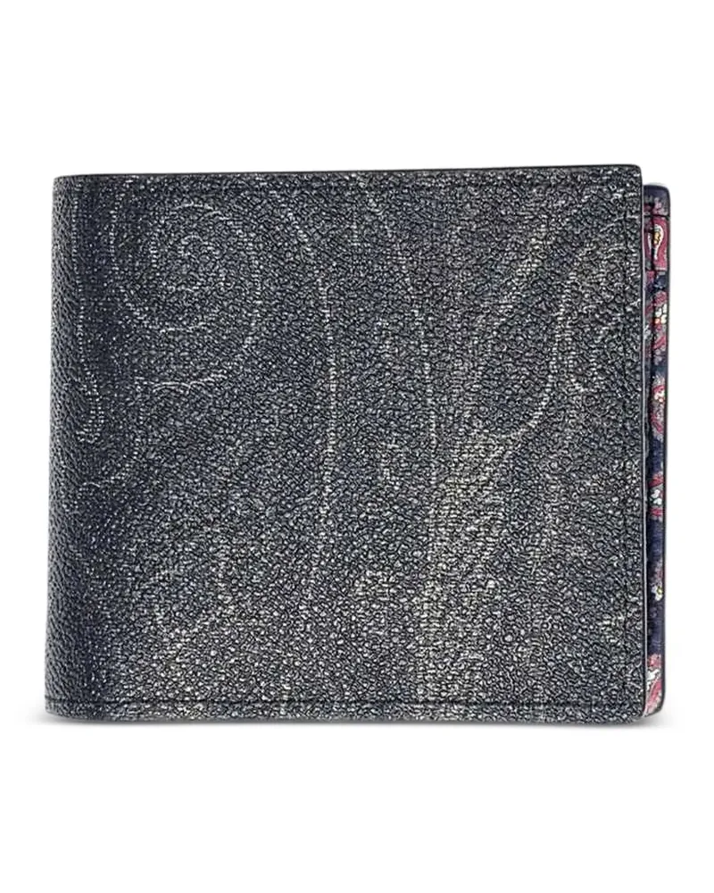Etro Arnica Paisley-print wallet - Schwarz Schwarz