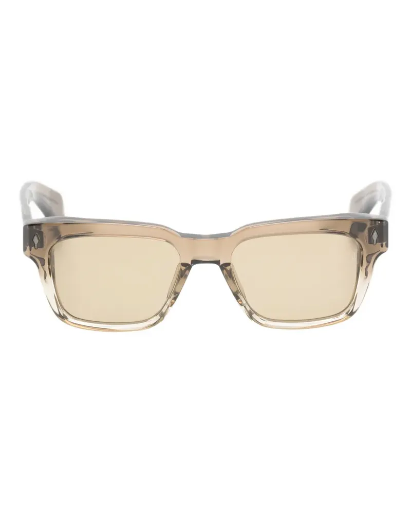 Jacques Marie Mage Eckige Molino Sonnenbrille - Braun Braun