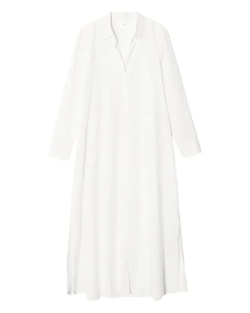 Xírena Boden Maxihemdkleid - Weiß Weiß