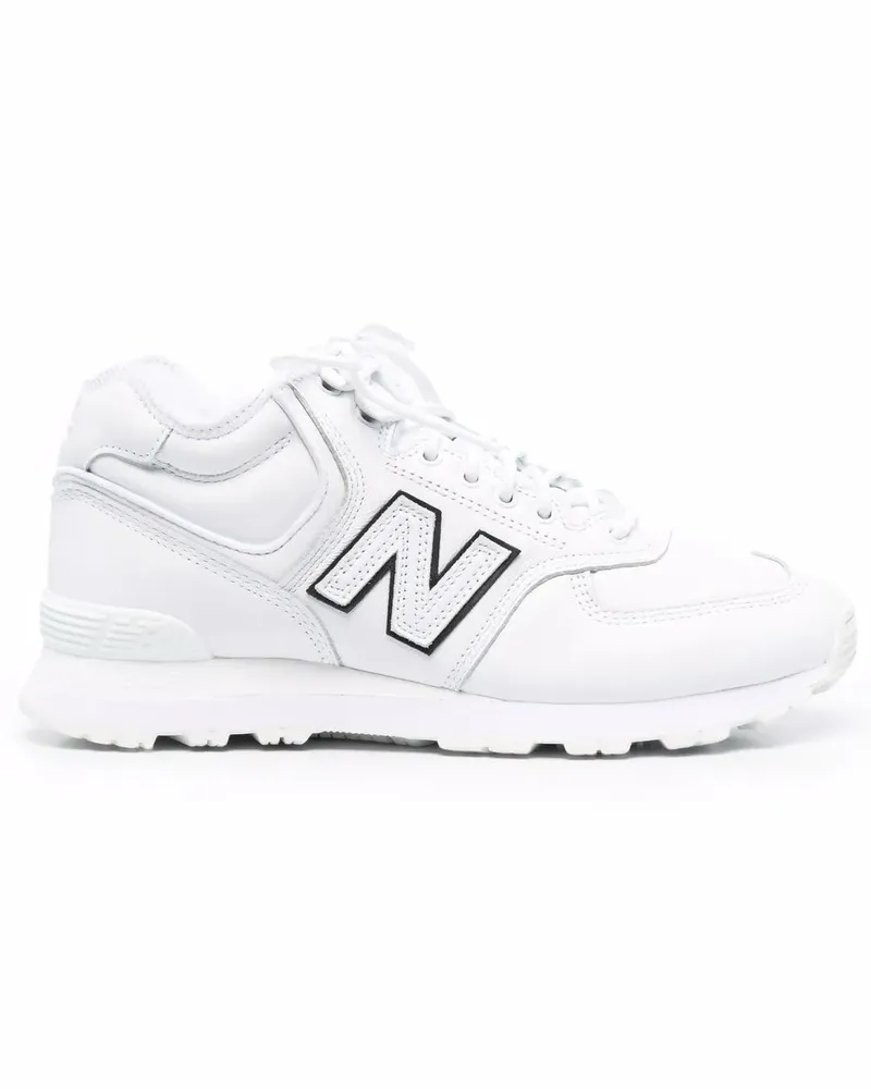 Junya Watanabe Sneakers mit Logo-Patch - Weiß Weiß