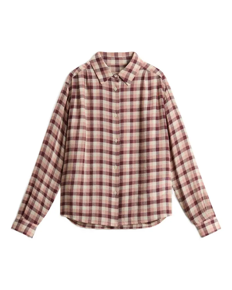 Woolrich Kariertes Hemd - Braun Braun