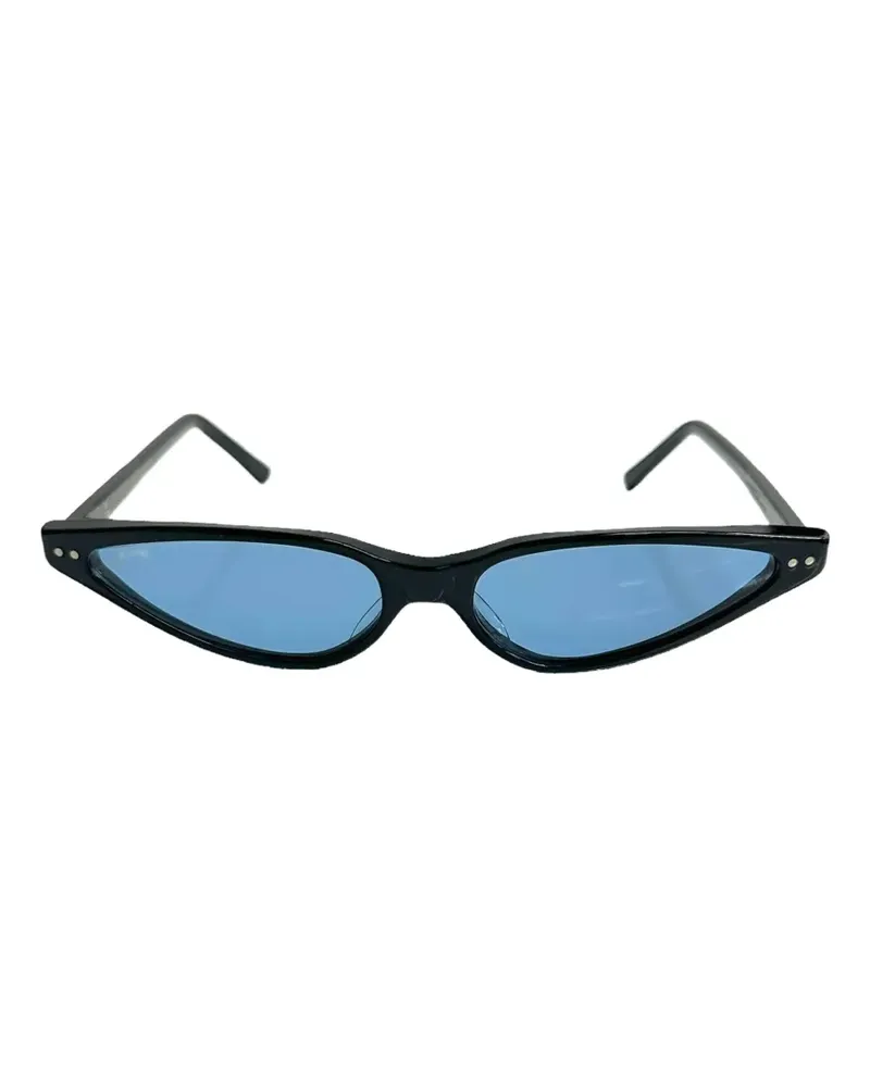 Kyme Gina Cat-Eye-Sonnenbrille - Schwarz Schwarz