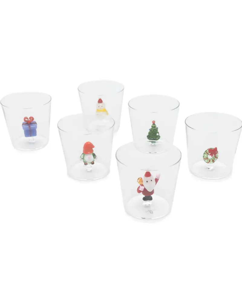 Ichendorf Milano Christmas Tales Gläser (6er-Set) - Weiß Weiß