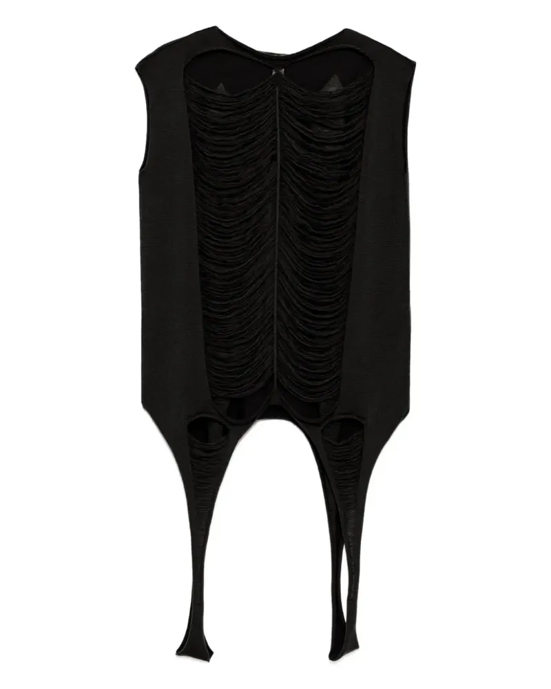 Rick Owens Tanja Tanktop - Schwarz Schwarz
