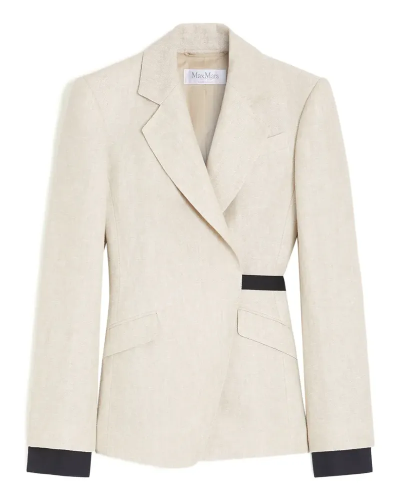 Max Mara Jacke mit Cut-Out - Nude Nude