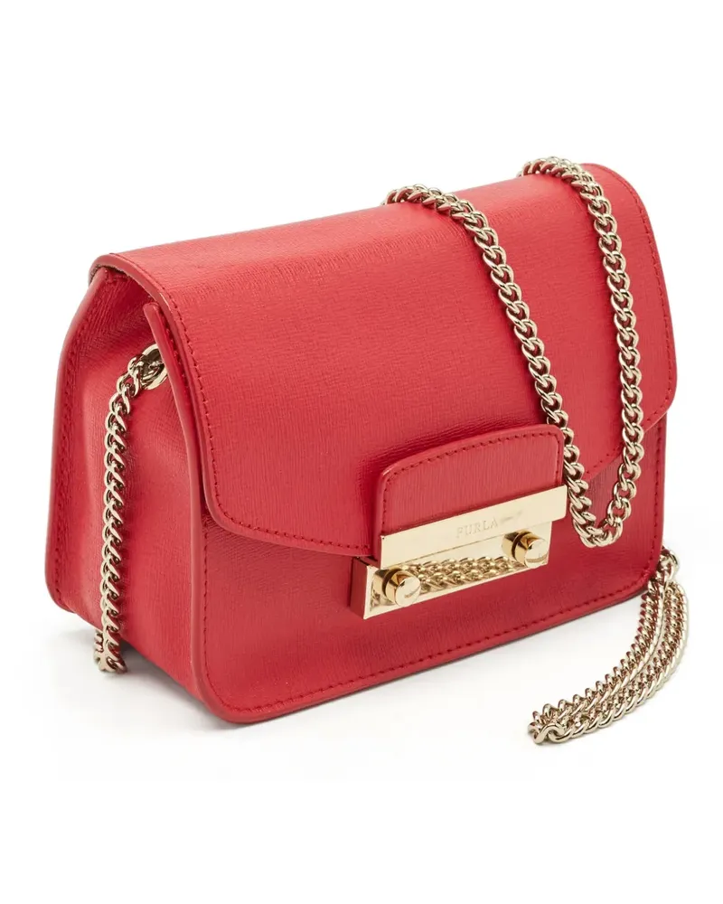 Furla Mini Metropolis Schultertasche - Rot Rot