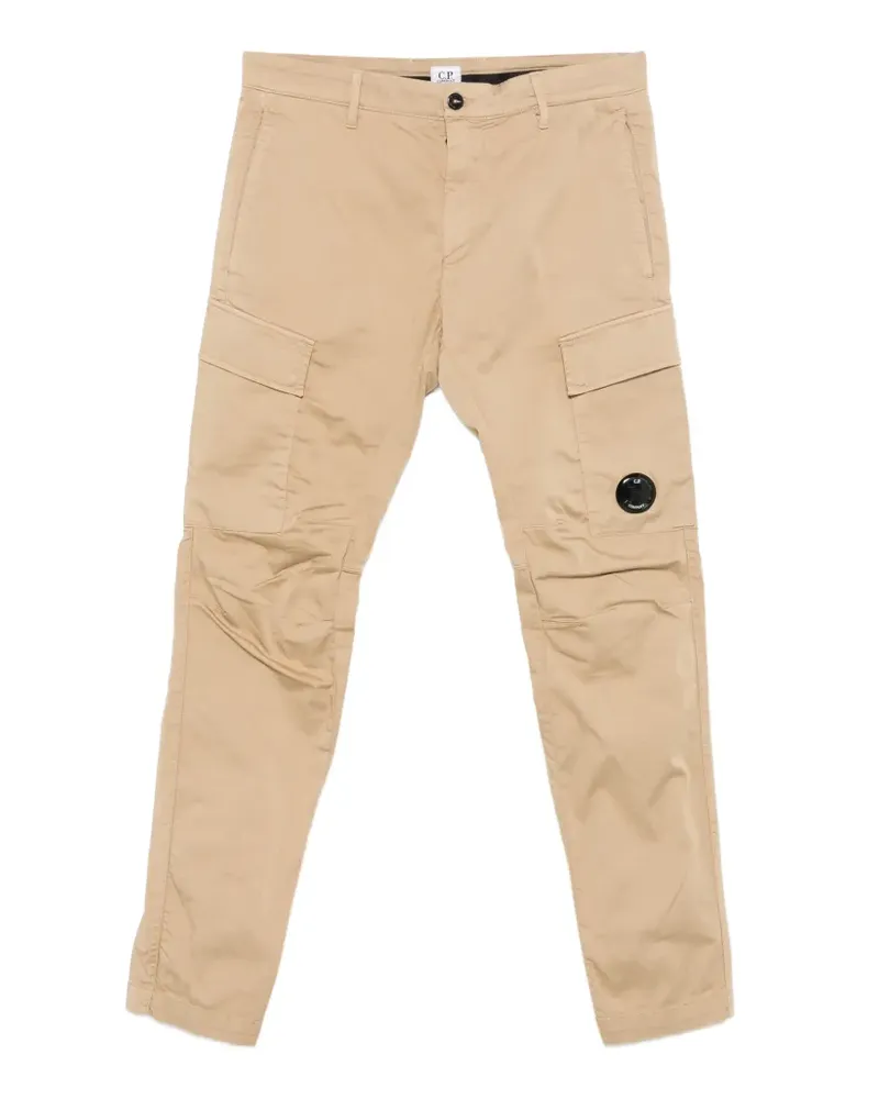 C.P. Company Lens-detail cargo pants - Nude Nude